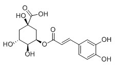 新綠原酸對照品分子結(jié)構(gòu)圖 