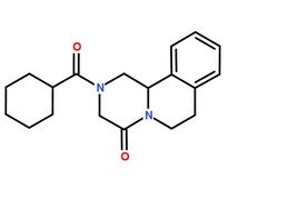 吡喹酮分子結(jié)構(gòu)圖