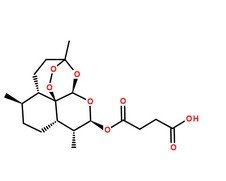 青蒿琥酯分子結(jié)構(gòu)圖