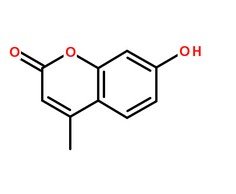 羥甲香豆素分子結(jié)構(gòu)圖