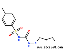 格列齊特分子結(jié)構(gòu)圖