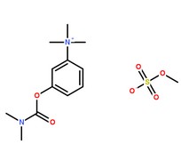 甲磺酸新斯的明分子結(jié)構(gòu)圖