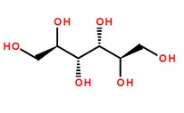 甘露醇分子結(jié)構(gòu)圖