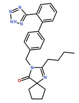 依貝沙坦分子結(jié)構(gòu)圖