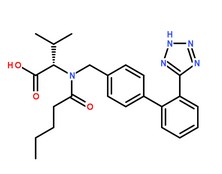 纈沙坦分子結(jié)構(gòu)圖