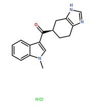 鹽酸雷莫司瓊分子結(jié)構(gòu)圖