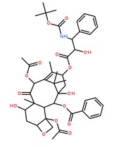 多西他賽分子結構圖