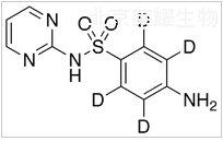 磺胺嘧啶-D4標(biāo)準(zhǔn)品