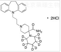 鹽酸卡匹帕明-d10標(biāo)準(zhǔn)品