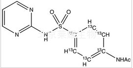 N-乙酰磺胺嘧啶-13C6標(biāo)準(zhǔn)品