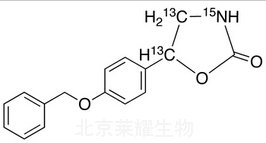 5-(4’-Benzyloxyphenyl)-[4,5-di-13C,3-15N]-2-oxazolidone