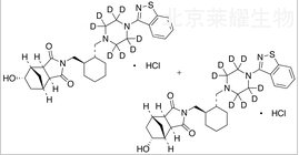  5α/6α-羥基鹽酸魯拉西酮-d8