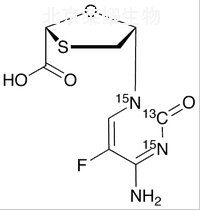 恩曲他濱羧酸-13C,15N2標(biāo)準(zhǔn)品