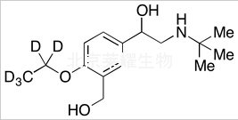 (±)-4-氧乙基沙丁胺醇-d5標(biāo)準(zhǔn)品