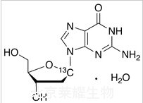 2'-脫氧鳥苷-1-13C一水合物