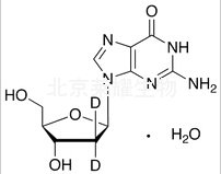 2'-脫氧鳥苷-5',5''-d2一水合物