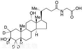 甘氨脫氧膽酸-D5標準品