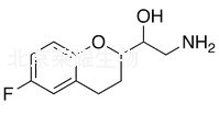 Α-(氨甲基)-6-氟- 3 ,4 -二氫-2H-1 -苯并吡喃-2-甲醇標準品