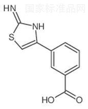 3-(2-氨基-4-噻唑基)苯甲酸標(biāo)準(zhǔn)品