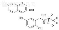 去乙基阿莫地喹鹽酸鹽-d5標準品