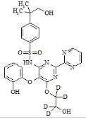 羥基去甲基波生坦-d4標準品