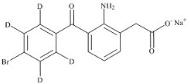 溴芬酸鈉-d4標(biāo)準(zhǔn)品