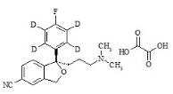 (-)-(R)-草酸西酞普蘭-d4標(biāo)準(zhǔn)品