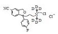 N-Chloromethyl Citalopram-d6 Chloride