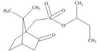 樟腦磺酸仲丁酯標(biāo)準(zhǔn)品