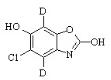 6-羥基氯唑沙宗-d2標(biāo)準(zhǔn)品