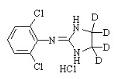 鹽酸可樂定-d4標(biāo)準(zhǔn)品