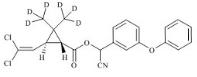 反-氯氰菊酯-D6標(biāo)準(zhǔn)品