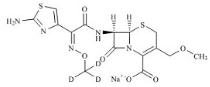 Cefpodoxime Proxetil EP Impurity A -d3 Sodium Salt (Cefpodoxime-d3 Acid Sodium Salt)