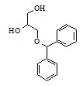 Diphenhydramine Related Compound [3-(Benzyhdryloxy)propane-1,2-diol]