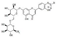 地奧司明-13C-d3標(biāo)準(zhǔn)品