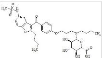 N-Debutyl Dronedarone-D-Glucuronide