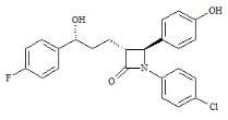 (R)-Ezetimibe Desfluoro Chloro Impurity