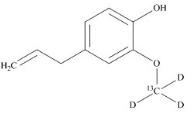 丁香酚-13C-d3標(biāo)準(zhǔn)品