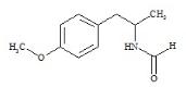 N-(2-p-Methoxyphenyl-1-methyl)ethylformamide