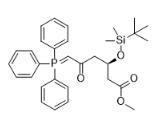 (3R)-叔丁基二甲硅氧基-5-氧代-6-三苯基膦烯己酸甲酯對照品