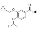 3-環(huán)丙基甲氧基-4-二氟甲氧基苯甲酸對照品