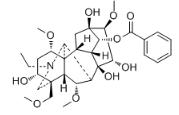 苯甲酰烏頭原堿對照品