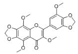 3,5,8,3'-Tetramethoxy-6,7,4',5'-bis(methylenedioxy)flavone