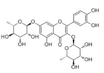 槲皮素-3,7-二-O-鼠李糖苷對照品