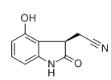 2-(4-Hydroxy-2-oxoindolin-3-yl)acetonitrile