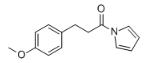 3-(4-Methoxyphenyl)-1-(pyrrol-1-yl)propan-1-one標準品