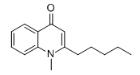 1-甲基-2-戊基-4(1H)-喹啉酮標(biāo)準(zhǔn)品