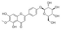 粗毛豚草素-4'-O-葡萄糖苷標準品