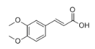 3,4-二甲氧基肉桂酸標(biāo)準(zhǔn)品