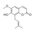 8-(二甲基烯丙基)-7-羥基-6-甲氧基香豆素標(biāo)準(zhǔn)品